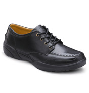 Dr Comfort Eric Leather Lace Up Shoes in Black&hellip;